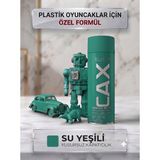 CAXCOLORS Cax Plastik Oyuncaklar Için Özel Akrilik Sprey Boya Kusursuz Kapatıcılık 400 ml - Su Yeşili