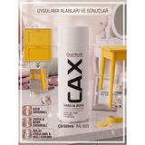 CAXCOLORS Cax Profesyonel Akrilik Sprey Boya 400 ml - Hızlı Kuruyan Isıya Neme Dayanıklı Ahşap Mobilya - Çöl Güneşi - RAL 1023