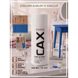 CAXCOLORS Cax Profesyonel Akrilik Sprey Boya 400 ml - Hızlı Kuruyan Isıya Neme Dayanıklı Ahşap Mobilya - Safir Mavi - RAL 5005