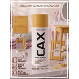 CAXCOLORS Cax Profesyonel Akrilik Sprey Boya 400 ml - Hızlı Kuruyan Isıya Neme Dayanıklı Ahşap Mobilya - Sıcak Bal - RAL 1004