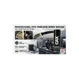 caxcolors CAX Profesyonel Oto Jant Ve Rüzgarlık Yenileme Sprey Boyası 400 ml - piano parlak siyah