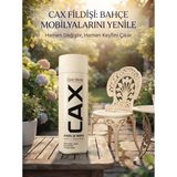 CAXCOLORS Cax Rengi Akrilik Sprey Boya 400ML - Ahşap Bahçe Mobilyası ve Hobi Boyası - Fildişi