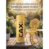 CAXCOLORS Cax Rengi Akrilik Sprey Boya 400ML - Ahşap Bahçe Mobilyası ve Hobi Boyası - Güneş Sarı