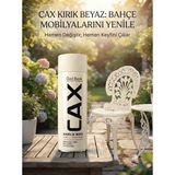 CAXCOLORS Cax Rengi Akrilik Sprey Boya 400ML - Ahşap Bahçe Mobilyası ve Hobi Boyası - Kırık Beyaz