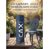 CAXCOLORS Cax Rengi Akrilik Sprey Boya 400ML - Ahşap Bahçe Mobilyası ve Hobi Boyası - Lacivert