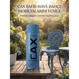 CAXCOLORS Cax Rengi Akrilik Sprey Boya 400ML - Ahşap Bahçe Mobilyası ve Hobi Boyası - Safir Mavi