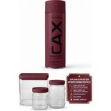 CAXCOLORS Cax Saklama Kapları Için Akrilik Sprey Boya Ahşap Plastik Cam - Bordo