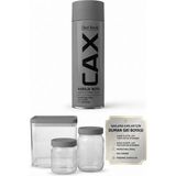 CAXCOLORS Cax Saklama Kapları Için Akrilik Sprey Boya Ahşap Plastik Cam - Duman Gri
