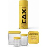 CAXCOLORS Cax Saklama Kapları Için Akrilik Sprey Boya Ahşap Plastik Cam - Güneş Sarı