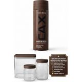 CAXCOLORS Cax Saklama Kapları Için Akrilik Sprey Boya Ahşap Plastik Cam - Koyu Ceviz