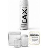CAXCOLORS Cax Saklama Kapları Için Akrilik Sprey Boya Ahşap Plastik Cam - Mermer Beyazı