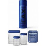 CAXCOLORS Cax Saklama Kapları Için Akrilik Sprey Boya Ahşap Plastik Cam - Safir Mavi