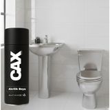 CAXCOLORS Cax Sprey Boya - Parlak Beyaz Lavabo Fayans ve Klozet Boyası - 400ML Suya Dayanıklı Akrilik Boya - Gümüş