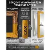 CAXCOLORS Çerçeve ve Ayna Yenileme Boyası - Mat Akrilik Sprey Boya, Zımparasız Kolay Uygulama - Koyu sarı