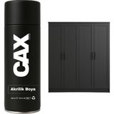 CAXCOLORS Demir&ahşap&plastik Dolap Boyası Özel Yapım Akrilik Sprey Boya 400 ml - ANTRASİT