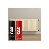 caxcolors ISIYA DAYANIKLI PETEK SPREY BOYA + BOYA KORUMA VE PARLAKLIK VERNİĞİ 400 ML ( KALORİFER - RADYATÖR )