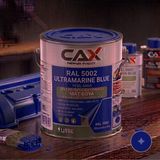 CAXCOLORS Isıya ve Sıvıya Dayanıklı Koruyucu Boya - 1 Litre - Yüksek Performanslı Yüzey Kaplama - 5002