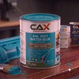 CAXCOLORS Isıya ve Sıvıya Dayanıklı Koruyucu Boya - 1 Litre - Yüksek Performanslı Yüzey Kaplama - 5021