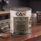 CAXCOLORS Isıya ve Sıvıya Dayanıklı Koruyucu Boya - 1 Litre - Yüksek Performanslı Yüzey Kaplama - 7005