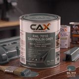 CAXCOLORS Isıya ve Sıvıya Dayanıklı Koruyucu Boya - 1 Litre - Yüksek Performanslı Yüzey Kaplama - 7010