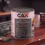 CAXCOLORS Isıya ve Sıvıya Dayanıklı Koruyucu Boya - 1 Litre - Yüksek Performanslı Yüzey Kaplama - 7012