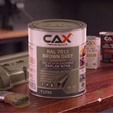 CAXCOLORS Isıya ve Sıvıya Dayanıklı Koruyucu Boya - 1 Litre - Yüksek Performanslı Yüzey Kaplama - 7013