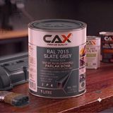 CAXCOLORS Isıya ve Sıvıya Dayanıklı Koruyucu Boya - 1 Litre - Yüksek Performanslı Yüzey Kaplama - 7015