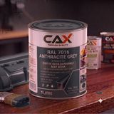 CAXCOLORS Isıya ve Sıvıya Dayanıklı Koruyucu Boya - 1 Litre - Yüksek Performanslı Yüzey Kaplama - 7016