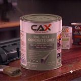 CAXCOLORS Isıya ve Sıvıya Dayanıklı Koruyucu Boya - 1 Litre - Yüksek Performanslı Yüzey Kaplama - 7023
