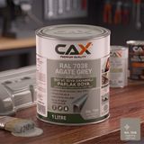CAXCOLORS Isıya ve Sıvıya Dayanıklı Koruyucu Boya - 1 Litre - Yüksek Performanslı Yüzey Kaplama - 7038