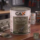 CAXCOLORS Isıya ve Sıvıya Dayanıklı Koruyucu Boya - 1 Litre - Yüksek Performanslı Yüzey Kaplama - 7039