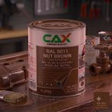 CAXCOLORS Isıya ve Sıvıya Dayanıklı Koruyucu Boya - 1 Litre - Yüksek Performanslı Yüzey Kaplama - 8011