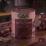 CAXCOLORS Isıya ve Sıvıya Dayanıklı Koruyucu Boya - 1 Litre - Yüksek Performanslı Yüzey Kaplama - 8015
