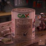 CAXCOLORS Isıya ve Sıvıya Dayanıklı Koruyucu Boya - 1 Litre - Yüksek Performanslı Yüzey Kaplama - 8025