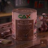 CAXCOLORS Isıya ve Sıvıya Dayanıklı Koruyucu Boya - 1 Litre - Yüksek Performanslı Yüzey Kaplama - 8028
