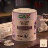 CAXCOLORS Isıya ve Sıvıya Dayanıklı Koruyucu Boya - 1 Litre - Yüksek Performanslı Yüzey Kaplama - 9001