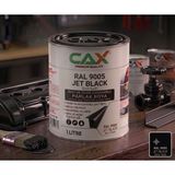 CAXCOLORS Isıya ve Sıvıya Dayanıklı Koruyucu Boya - 1 Litre - Yüksek Performanslı Yüzey Kaplama - 9005