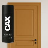CAXCOLORS Lake & Ahşap Kapı Boyası Özel Yapım Akrilik Sprey Boya 400 ml - AÇIK KAHVE