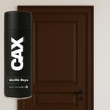 CAXCOLORS Lake & Ahşap Kapı Boyası Özel Yapım Akrilik Sprey Boya 400 ml - KOYU AHŞAP