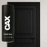 CAXCOLORS Lake & Ahşap Kapı Boyası Özel Yapım Akrilik Sprey Boya 400 ml - MAT SİYAH
