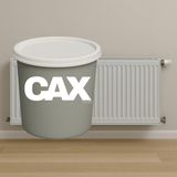 CAXCOLORS Lavabo-Fayans-Petek Dönüşüm Boyası Isıya ve Sıvıya Dayanıklı Akrilik Boya 1 Litre - AÇIK GRİ