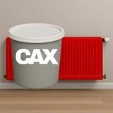 CAXCOLORS Lavabo-Fayans-Petek Dönüşüm Boyası Isıya ve Sıvıya Dayanıklı Akrilik Boya 1 Litre - KIRMIZI
