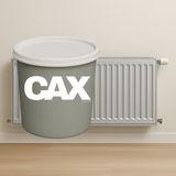 CAXCOLORS Lavabo-Fayans-Petek Dönüşüm Boyası Isıya ve Sıvıya Dayanıklı Akrilik Boya 1 Litre - METALİK GÜMÜŞ