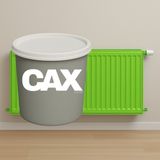 CAXCOLORS Lavabo-Fayans-Petek Dönüşüm Boyası Isıya ve Sıvıya Dayanıklı Akrilik Boya 1 Litre - YEŞİL