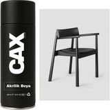 CAXCOLORS Metal - Plastik - Ahşap Masa Sandalye Sprey Boyası 400 ml - PARLAK SİYAH