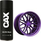 CAXCOLORS Metalik Mor Araba - Motor Jant Sprey Akrilik Özel Yapım Sprey Boya 400 ml - METALİK MOR