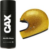 CAXCOLORS Motorsiklet Kask Saf Akrilik Sprey Boyası 400 ml - METALİK SARI
