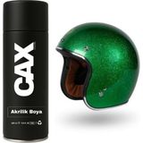 CAXCOLORS Motorsiklet Kask Saf Akrilik Sprey Boyası 400 ml - METALİK YEŞİL