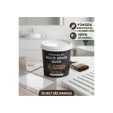 caxcolors Premium Multi Zemin Boyası 1 LT + Fayans - Petek Boyama Seti