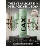 CAXCOLORS Sprey Boya Avize Aplik Metal Ahşap Boyası 400ML - Yüksek Kapatıcı Hızlı Kuruyan Akrilik - Açık yeşil